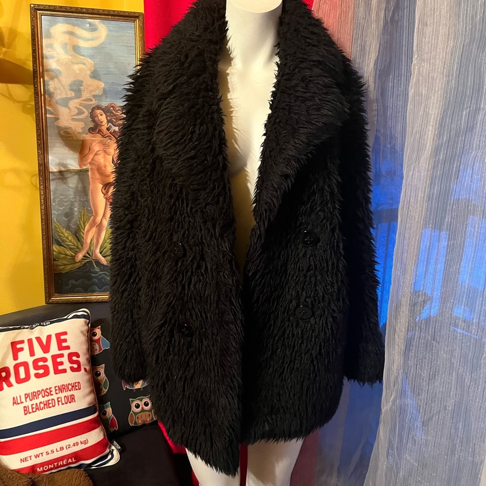 Faux fur jacket - Picture 4 of 4